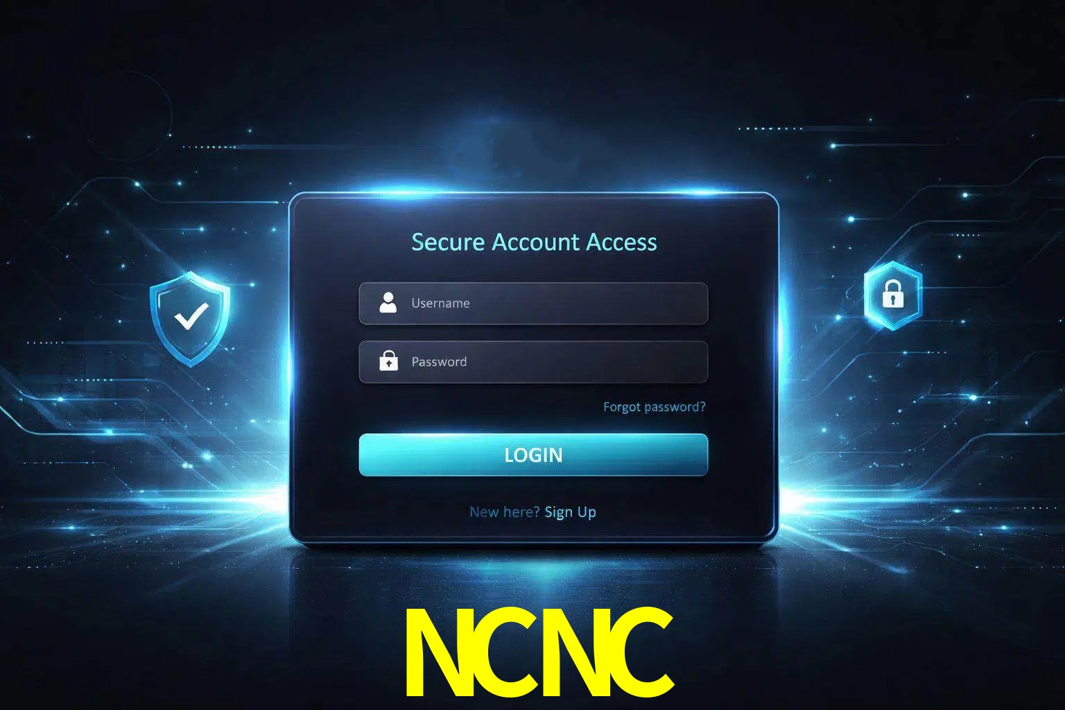 Pantalla de inicio de sesión de cuenta NCNC para usuarios en México